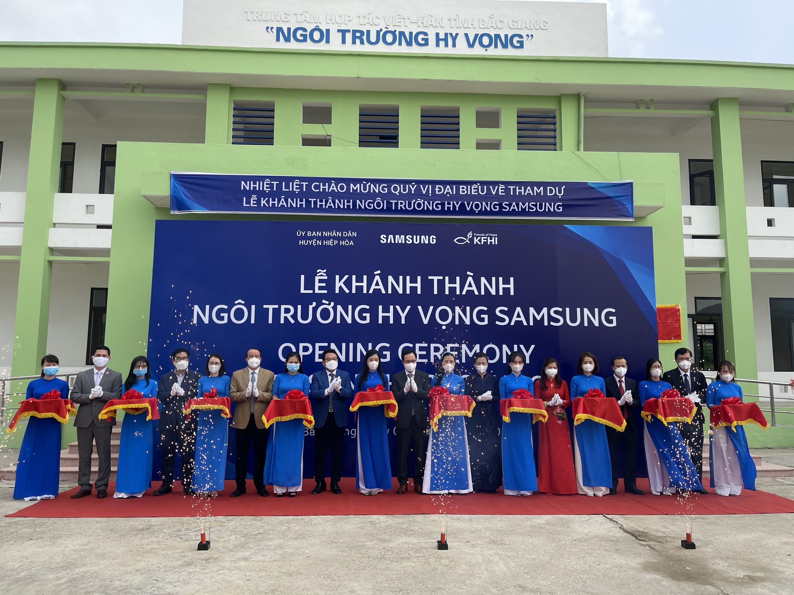 Samsung Hope School inaugurated in Bac Giang