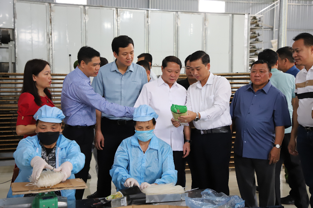 Delegation of Laos’ Xaysomboun province pays site visit to Luc Ngan district