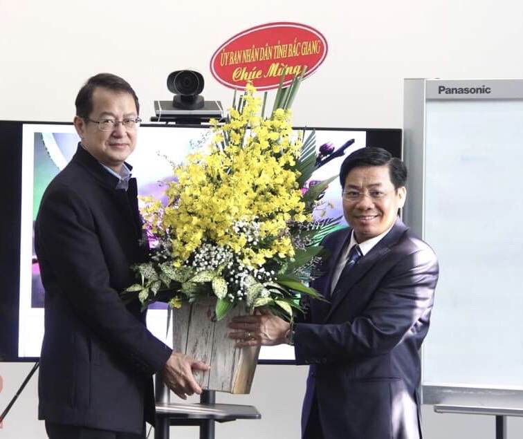 Provincial Chairman Duong Van Thai extends Tet greeting to FDI enterprises