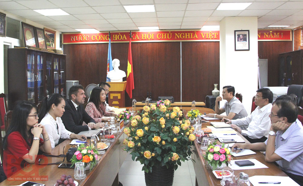 Bulgarian Trade Counselor in Vietnam visits Bac Giang province