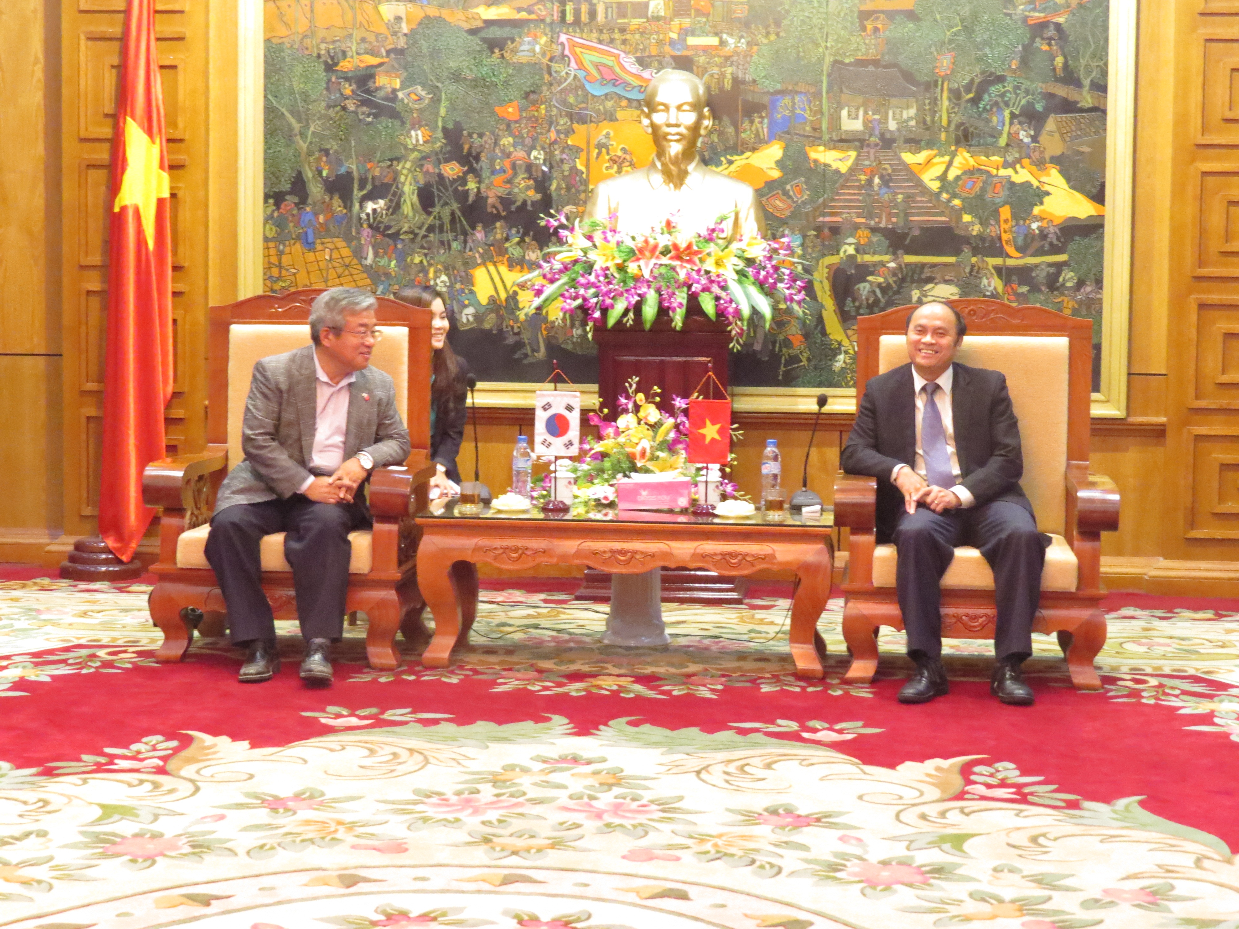 Permanent  Vice Chairman of the People’s Committee of Bac Giang Province to work with KOICA...