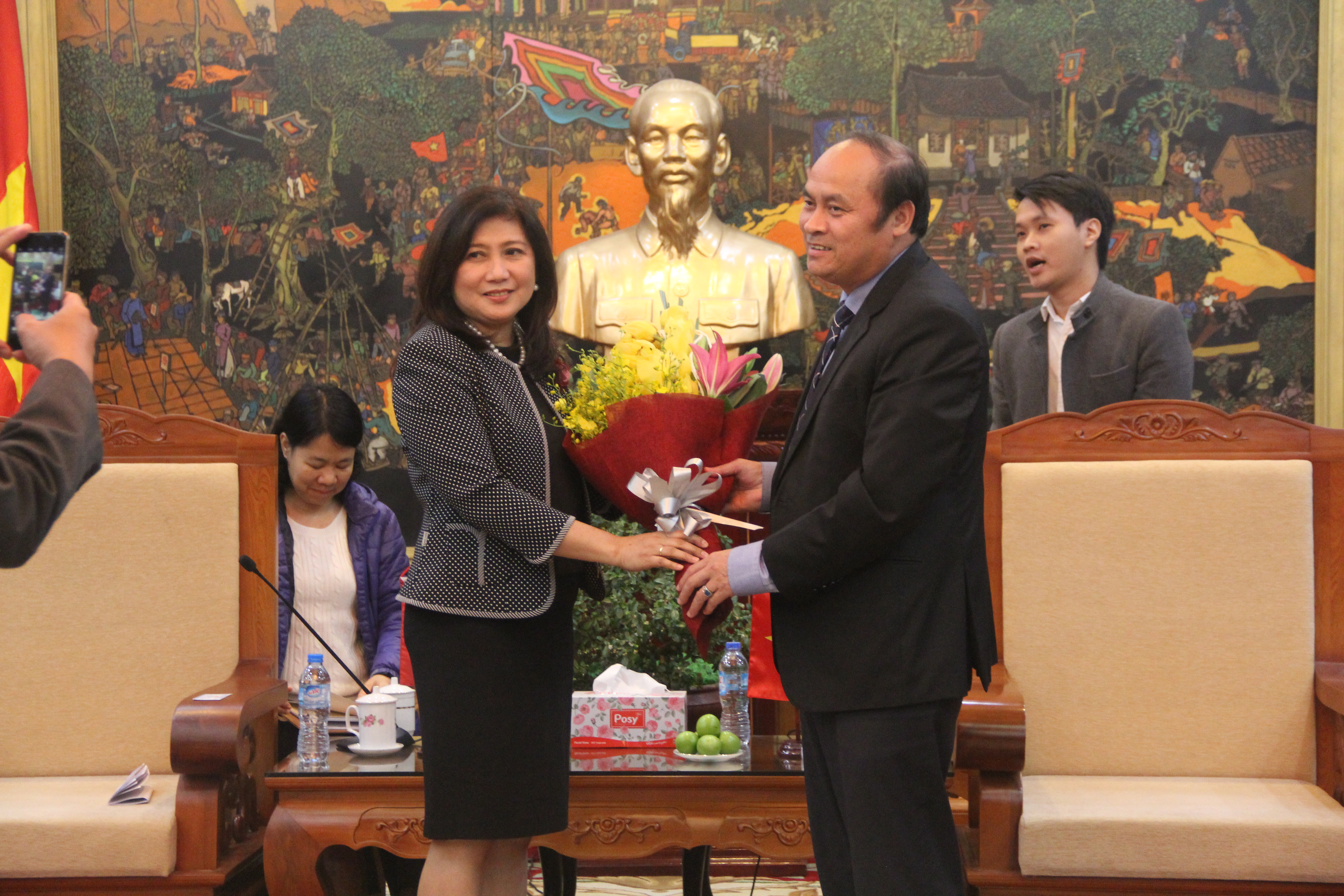Bac Giang People’s Committee received Ambassador of the Philipines