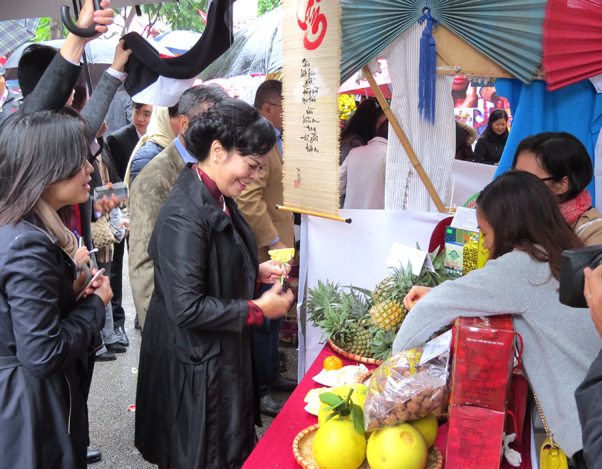 Bac Giang: Participated in the Cuisine Festival "ASEAN Community and International Friends"